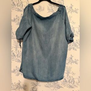 Cute Velvet Heart Tencel Shirt